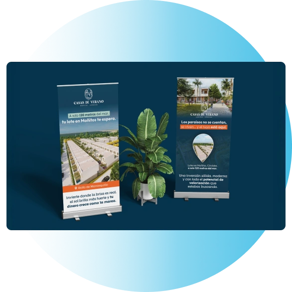 Material POP y exhibición para eventos en Medellín